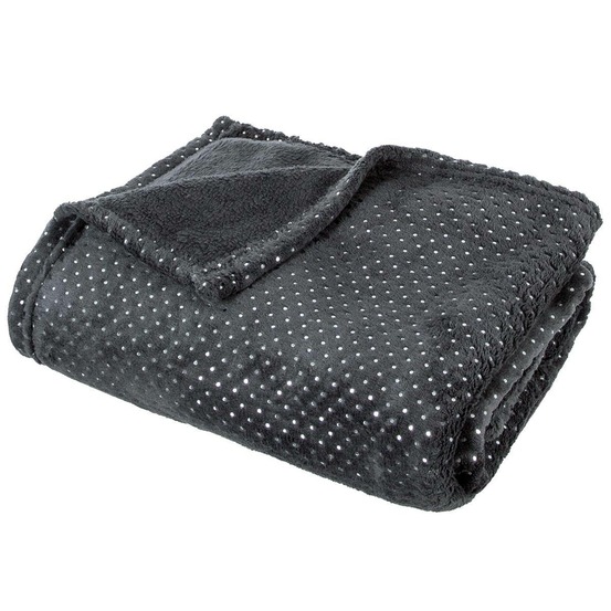 Plaid strass 125x150