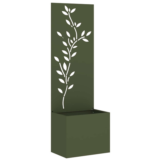 Écran de confidentialité de jardin vert olive 50 x 140 cm