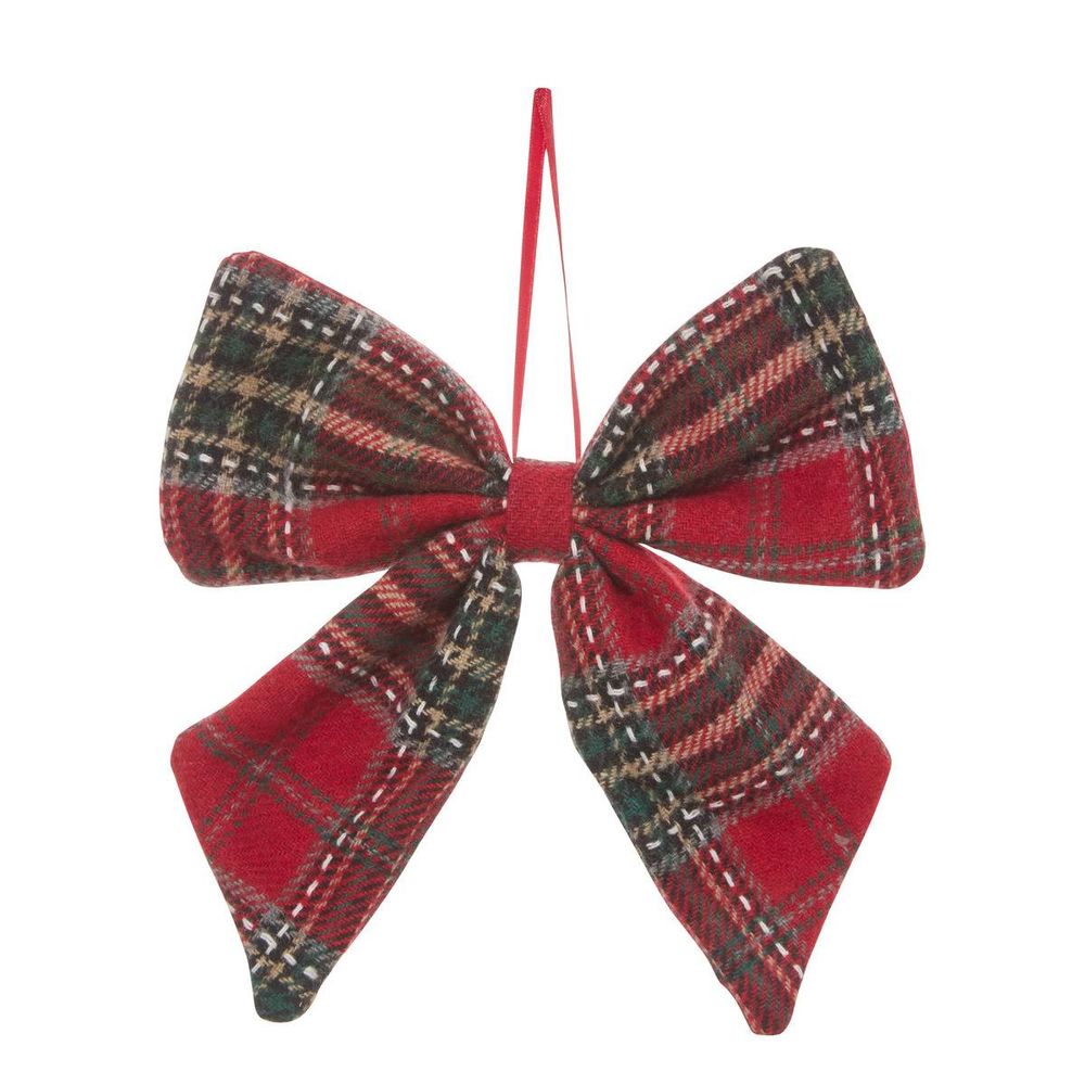 Sdn text noeud tartan/rg 19cm