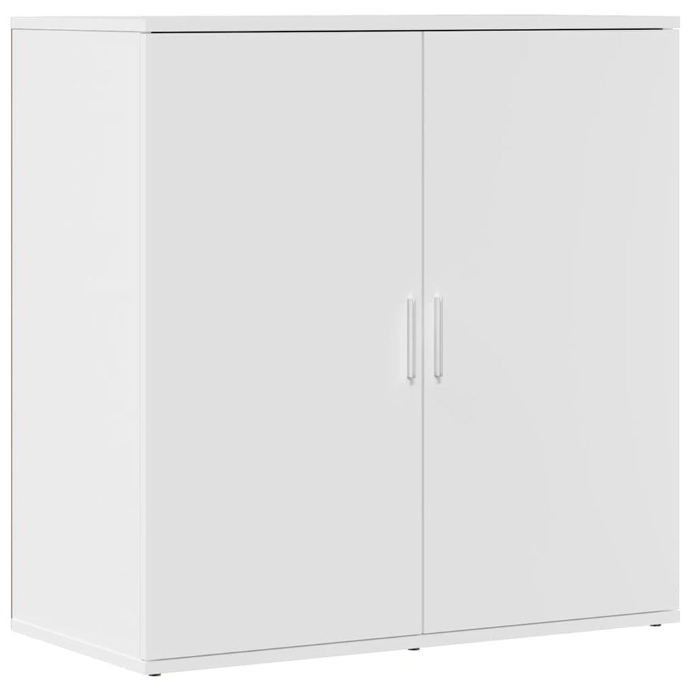 Buffet blanc 79x38x80 cm bois d’ingénierie