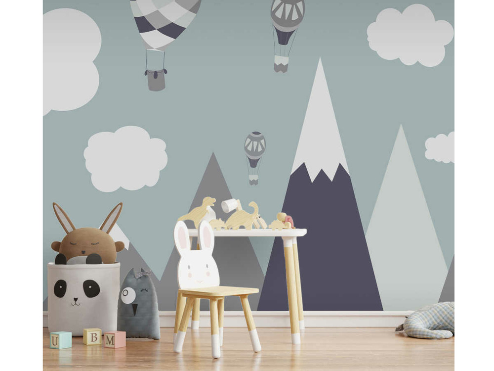 Papier peint premium - balloon land 300 x 210 cm - artgeist