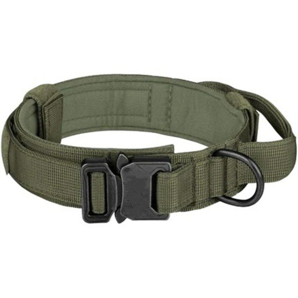 Collier tactique noir xs pour chien, francecroquettes