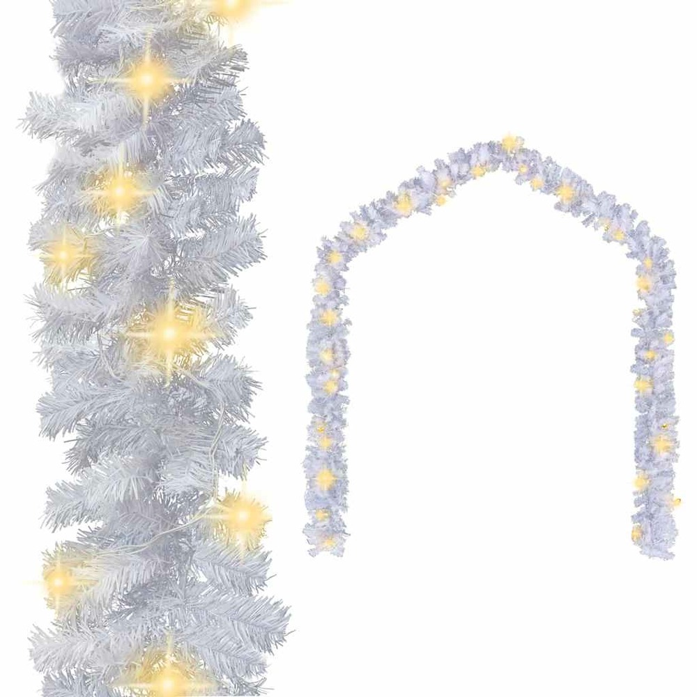 Guirlande de noël avec lumières led 5 m blanc