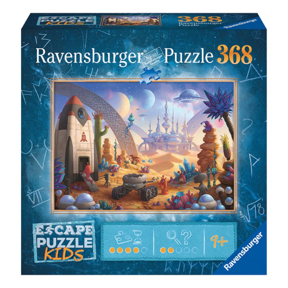 Escape puzzle kids mission spatiale 368 pieces