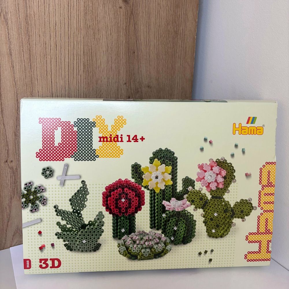 Hama perles à repasser fleurs et cactus