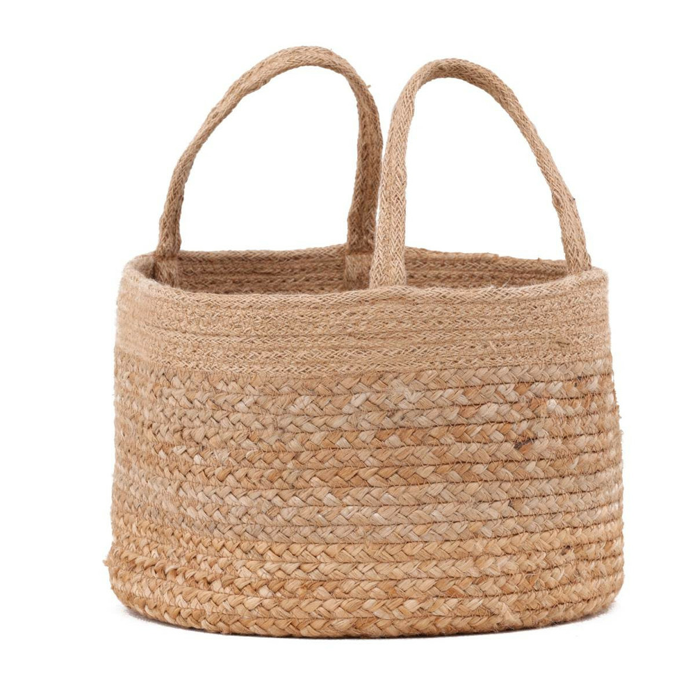 Panier de rangement en jute 