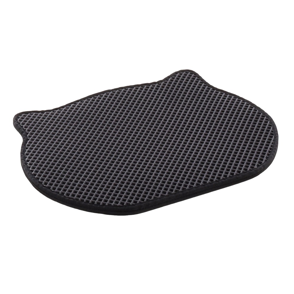 Tapis de litière pour chat tete de chat