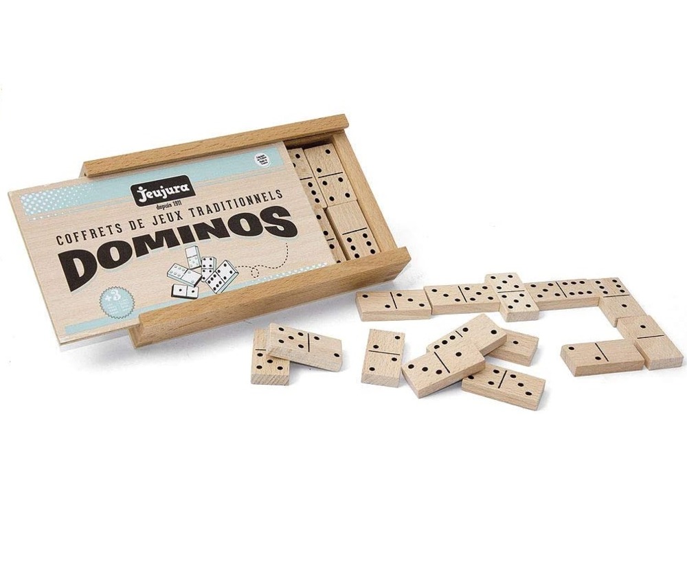 Jeu de dominos en bois