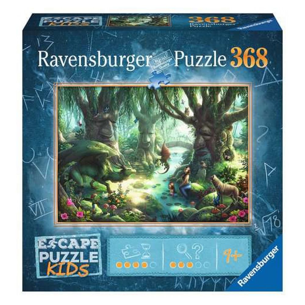 Escape puzzle kids magic forest contour pour puzzle 368 pieces