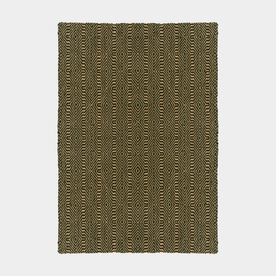 Tapis en jute - bicolore à motifs - 200 x 290 cm