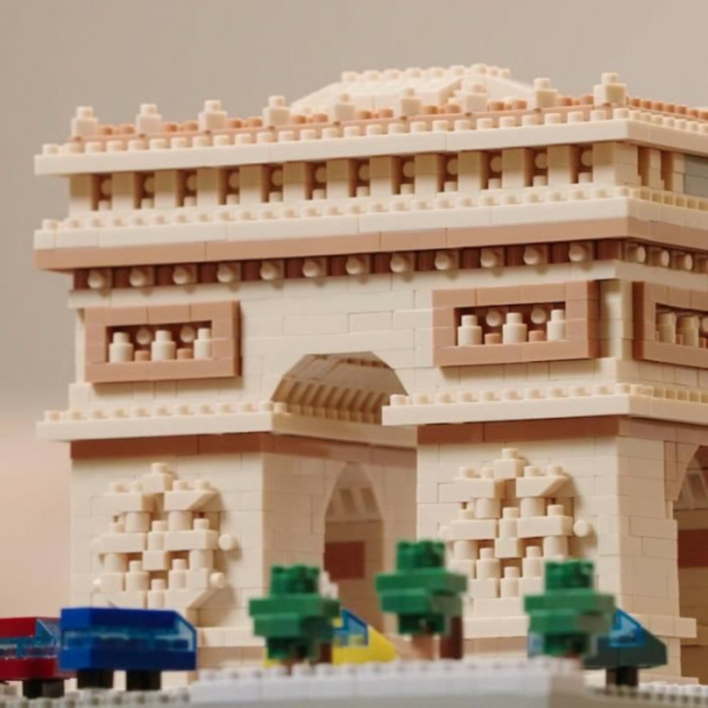 Nanoblock arc de triomphe -