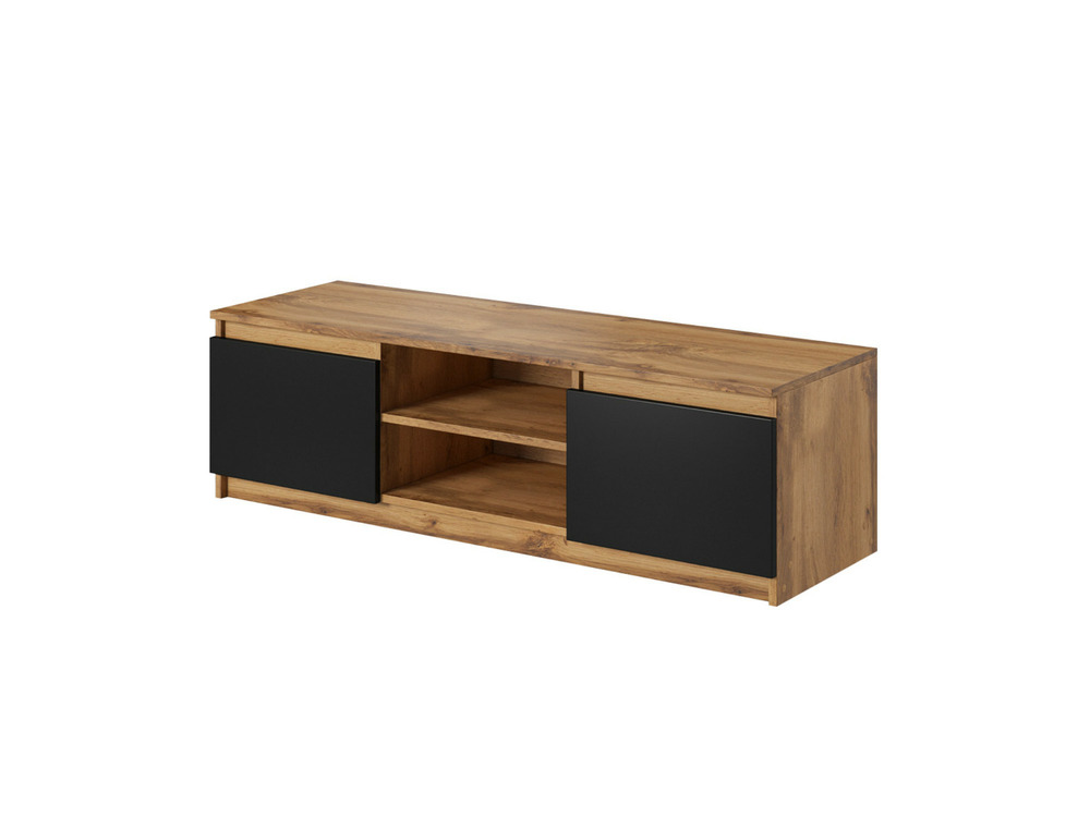 Robin - meuble tv - 2 portes et 2 niches - 120 cm