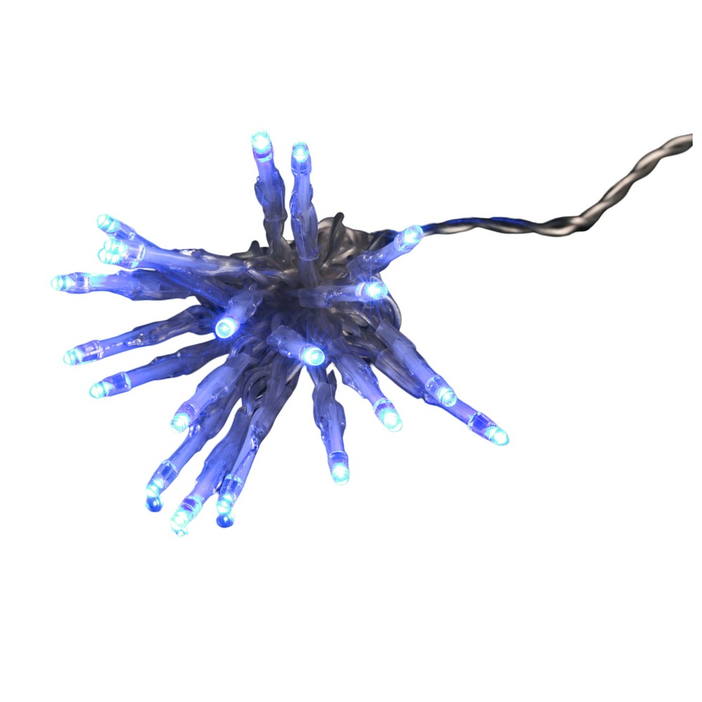 Guirlande lumineuse led clignotante 50 led bleues 5 m