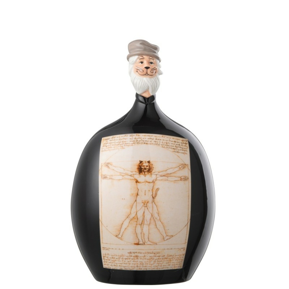 Figurine les chartistes en céramique multicolore 16.5x15x26 cm