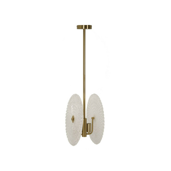 Lampe suspension en verre