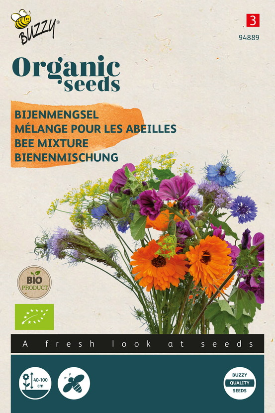 Buzzy organic fleurmélange abeilles(bio) - ca. 2 gr (livraison gratuite)