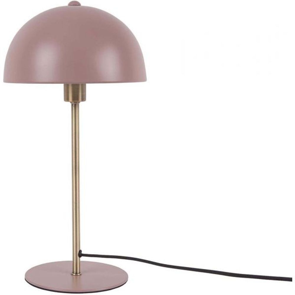 Lampe à poser en métal bonnet 39 cm rose