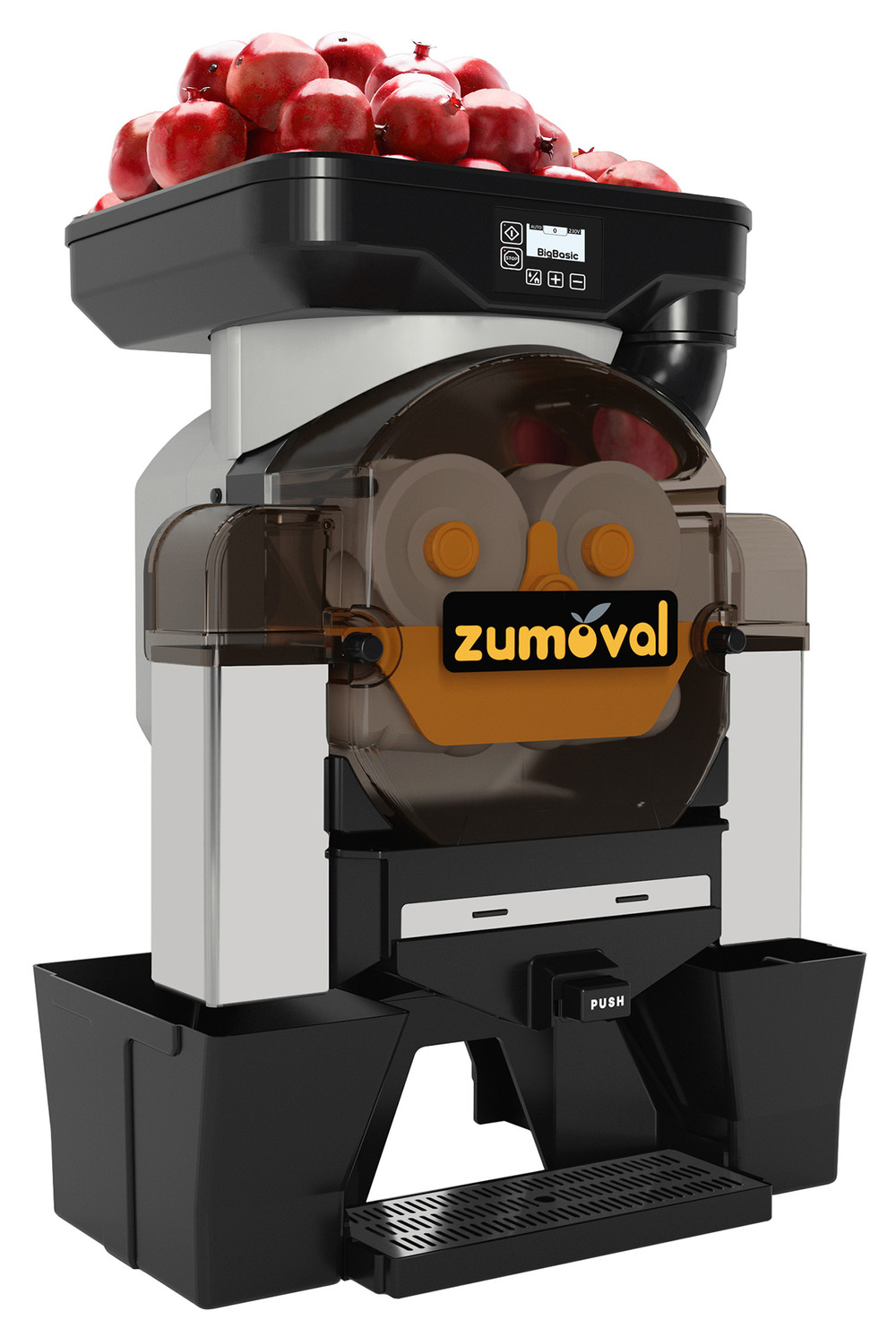 Presse agrume automatique gros fruits big basic option nettoyage - zumoval