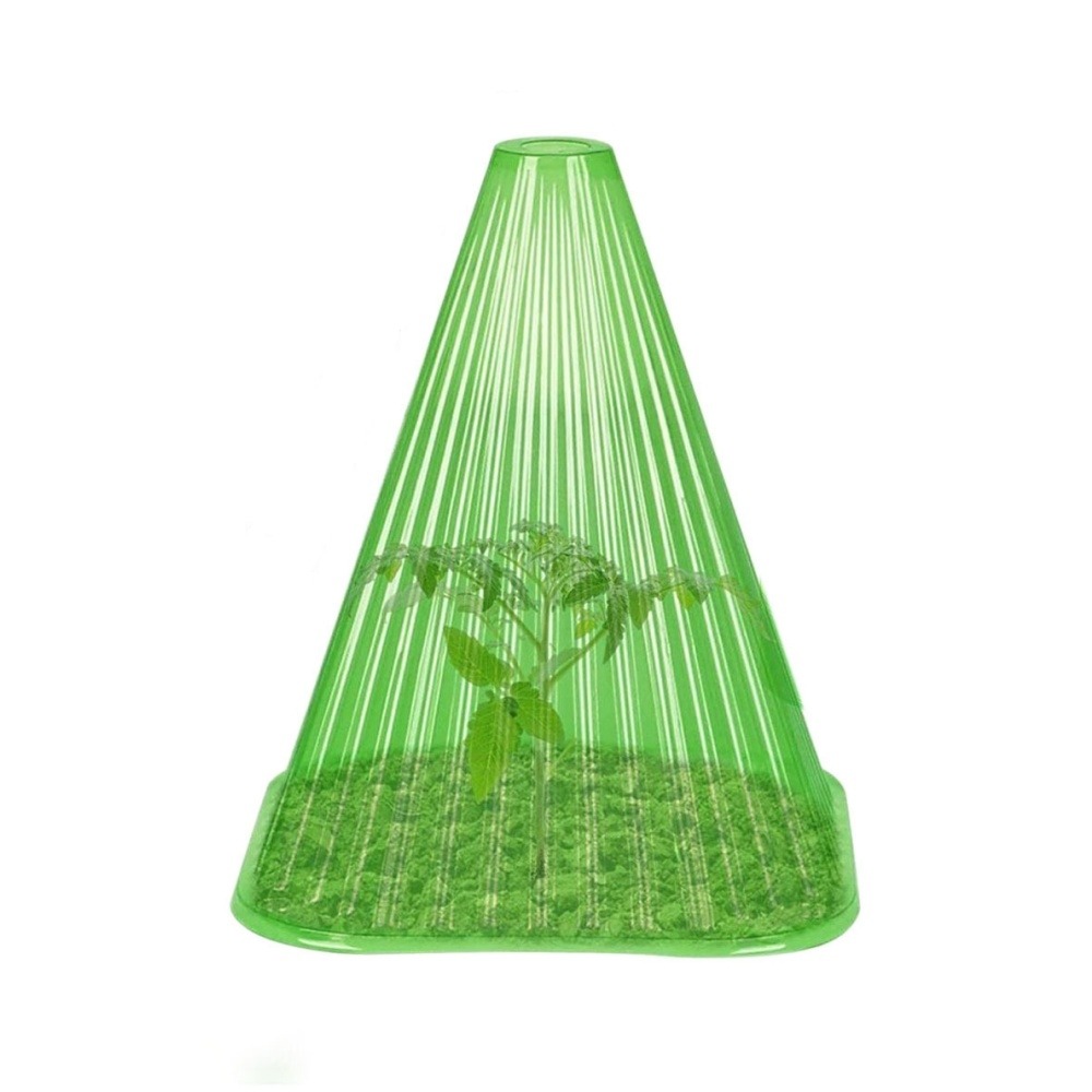 50 pièces de cloches pour plantes de jardin vert dtopbuyage