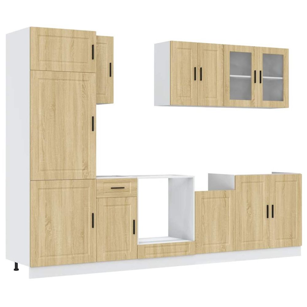 Ensemble de 8 meubles de cuisine 