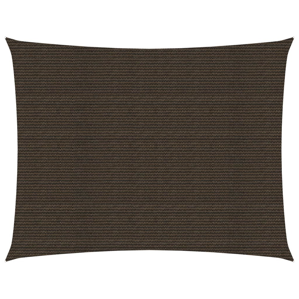 Voile d'ombrage 160 g/m² marron 2 x 3 m pehd