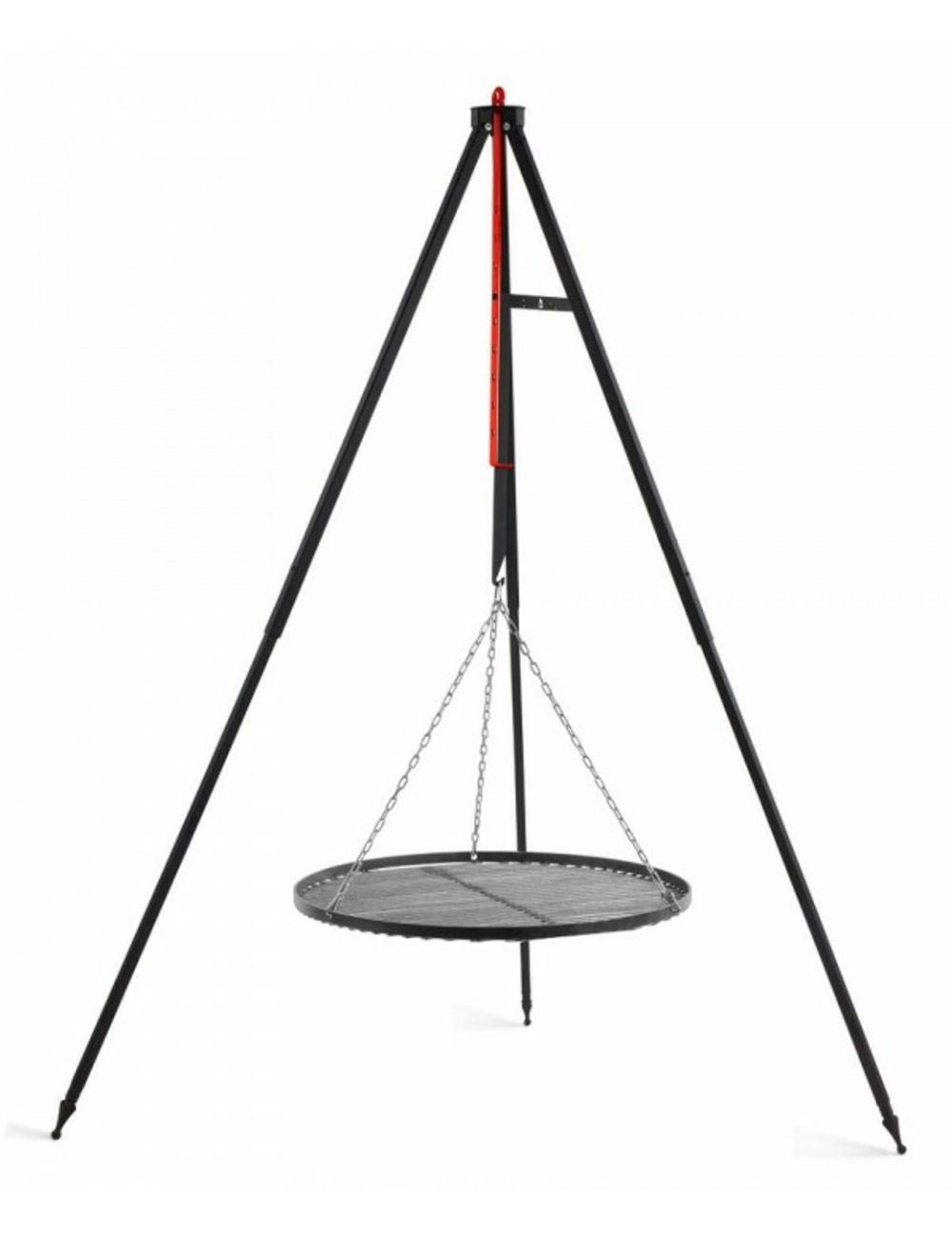 Barbecue avec grille de cuisson en acier sur trépied jumbo-naturel-naturel-ø 60cm--