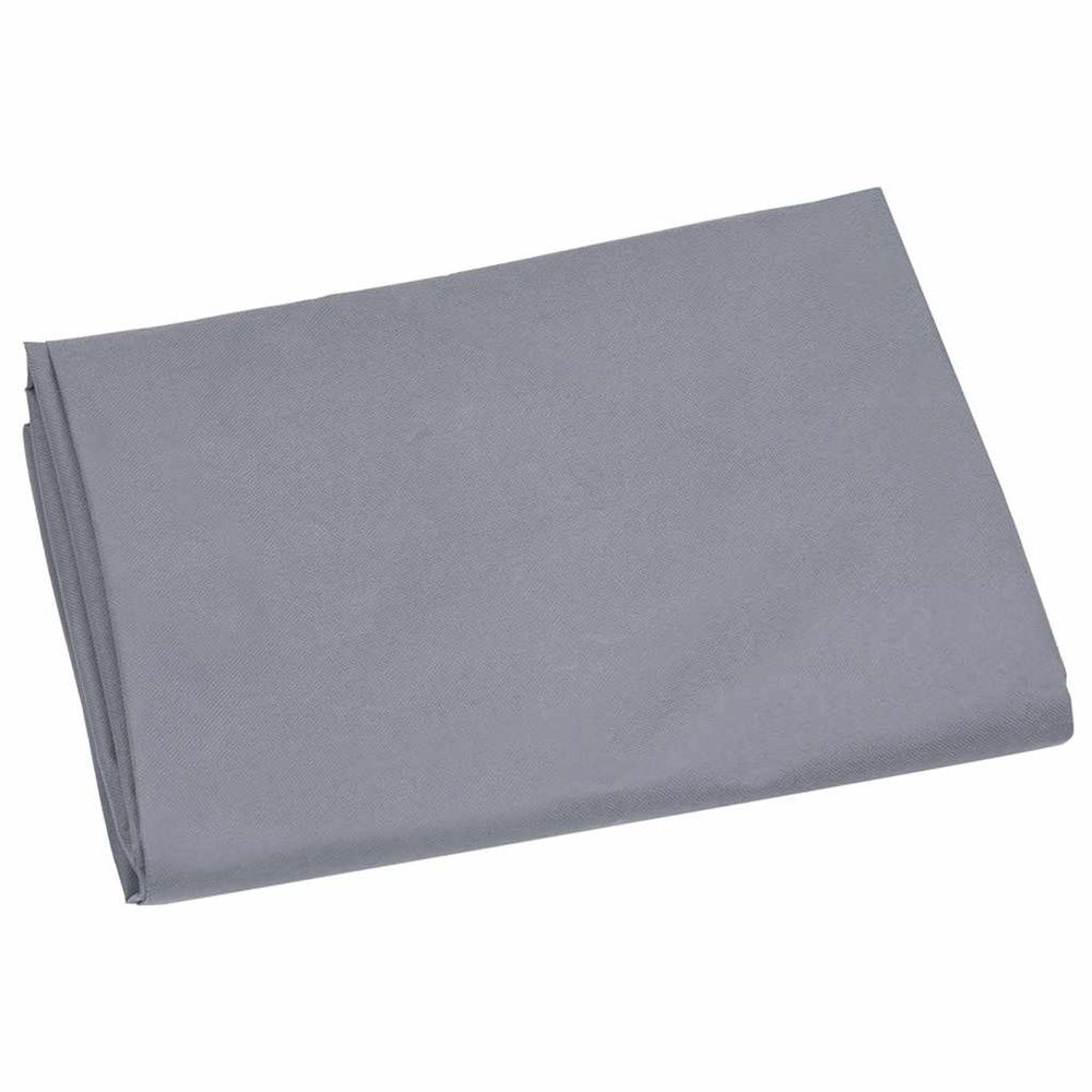 Bâche de chariot de jardin gris foncé 81x41x40 cm tissu