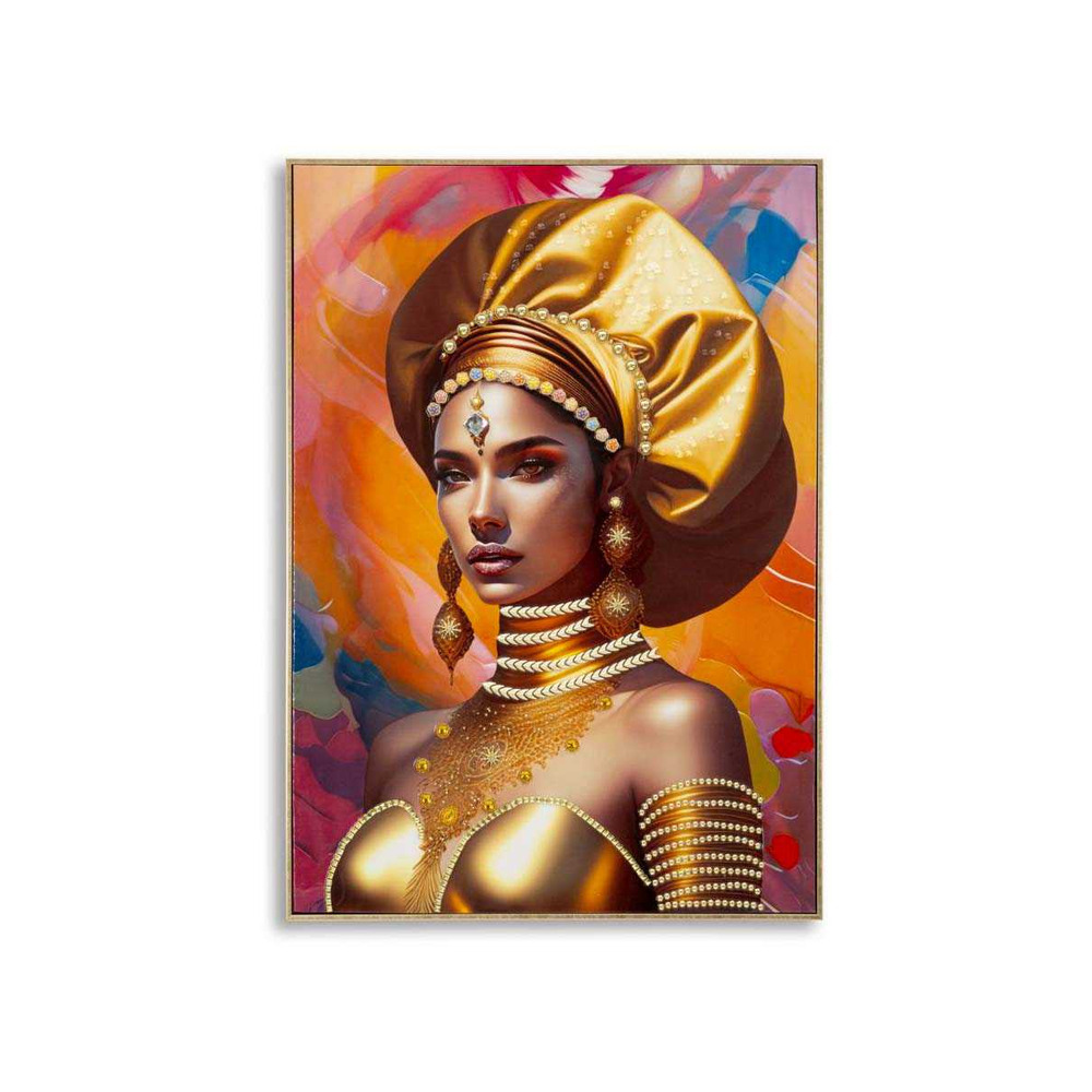 Tableau décoratif en toile samira 72 x 4. 5 x 102 cm modèle 2