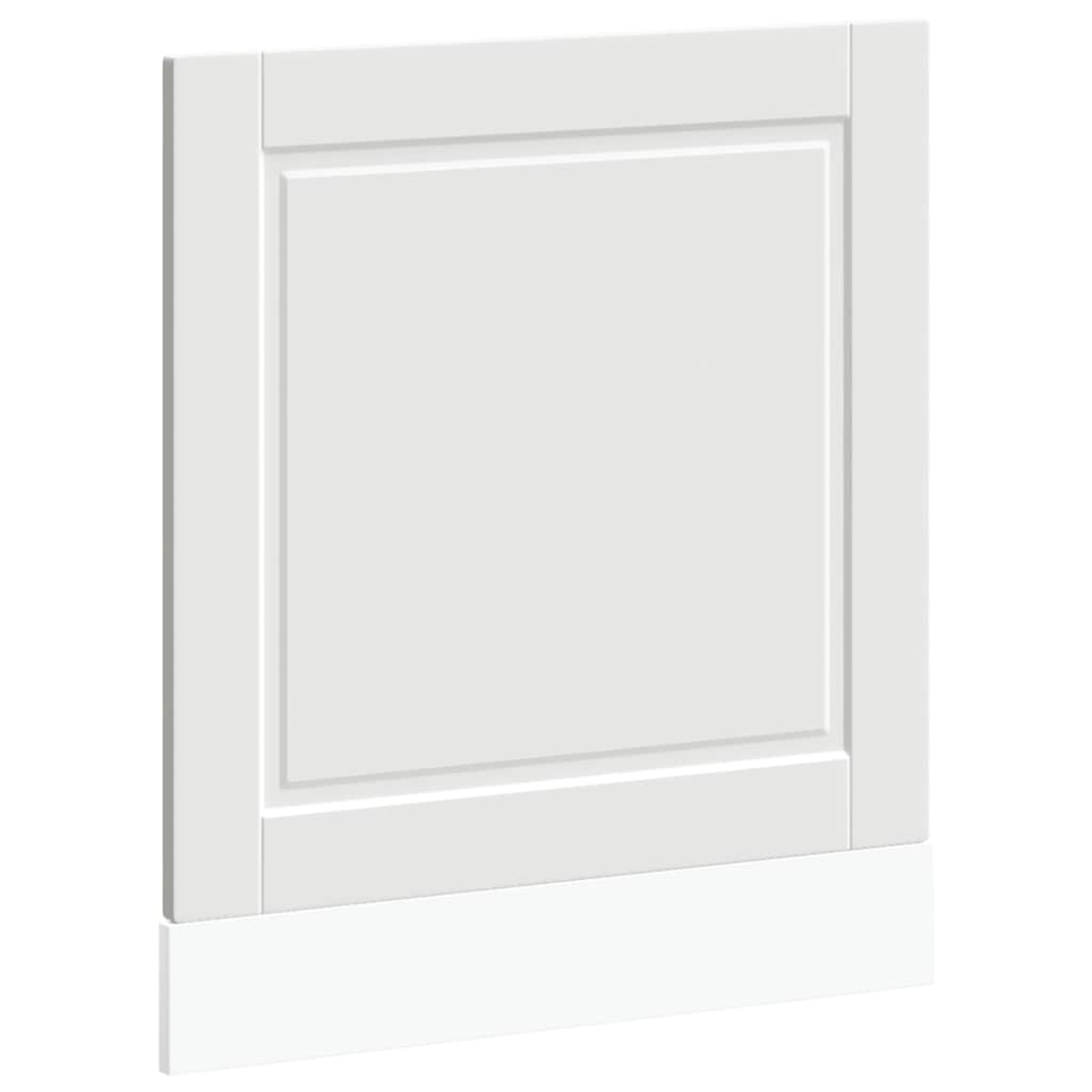 Panneau de lave-vaisselle porto blanc 60x1,5x57 cm