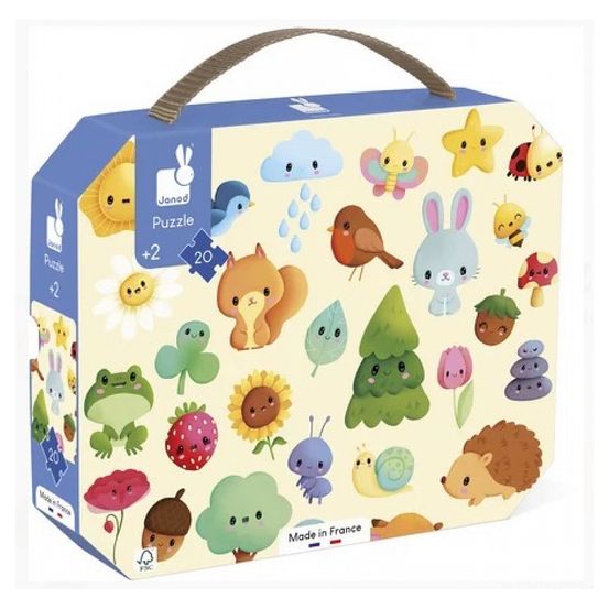 Puzzle imagier de la nature - 20pcs