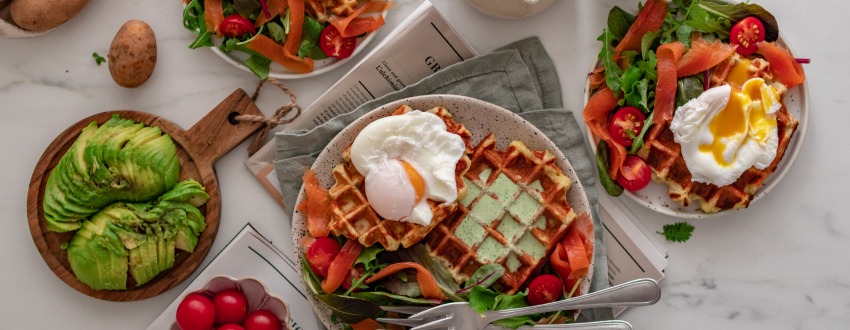 Réalisez facilement votre recette de gaufres de pomme de terre.