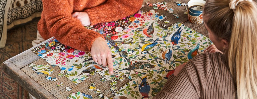 Faire des puzzles un passe-temps positif à tous les âges