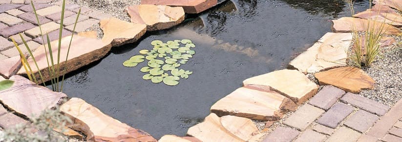 bassin de jardin préformé