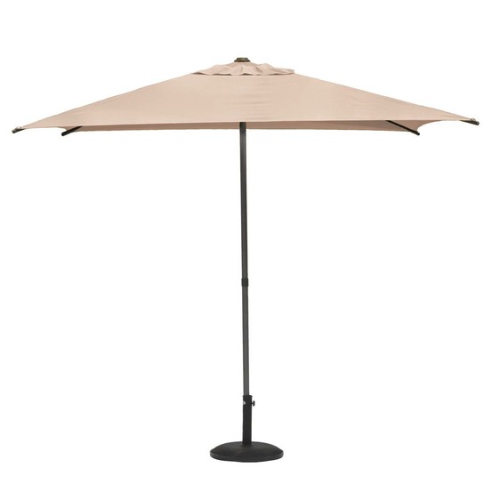 Parasol droit carré