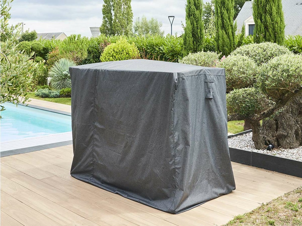 Housse pour balancelle hambo gris - 210 x 140 x 190 cm