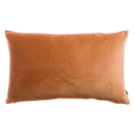 Coussin uni elise rouille 40 x 65 cm