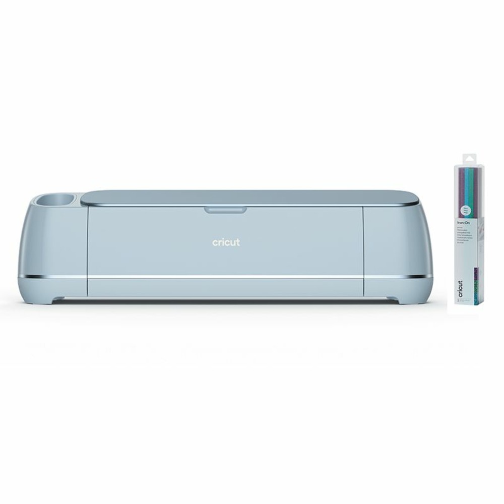 Machine de découpe cricut maker 3 + 3 flex thermocollants vert, bleu, violet pailleté 30,5 x 30,5 cm