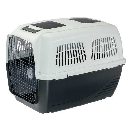 Ferplast cage de transport pour chiens clipper plus, iata, boite panier transport grand chien max 60 kg, fermeture sécurisée,