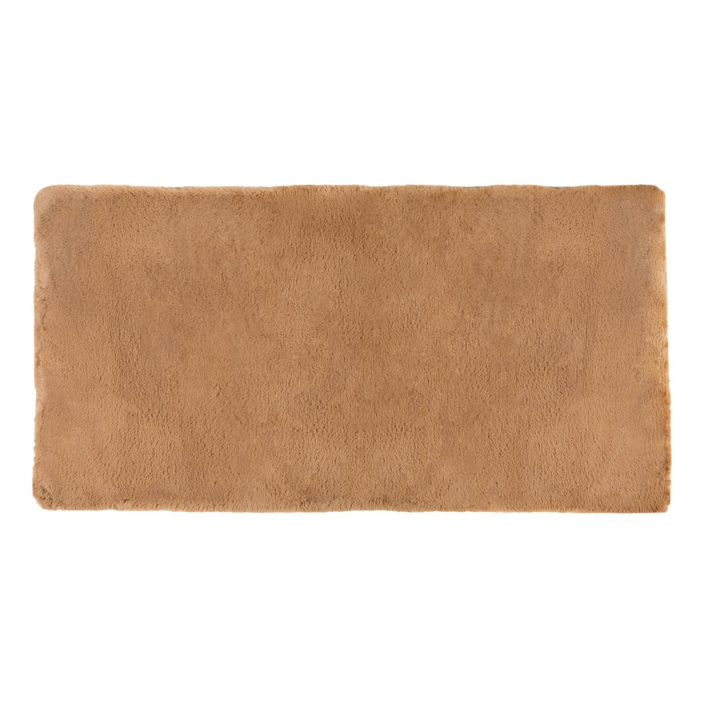 Tapis eddy camel 70 x 140 cm