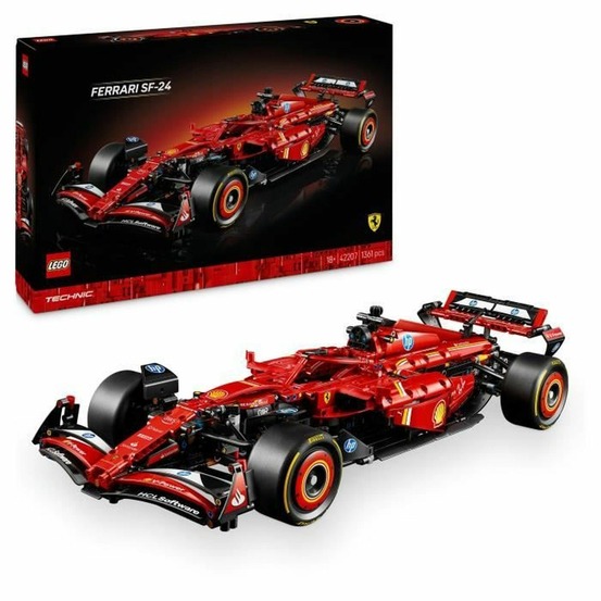 Lego technic f1 ferrari sf-24 - voiture collector avec moteur v6 pour adulte