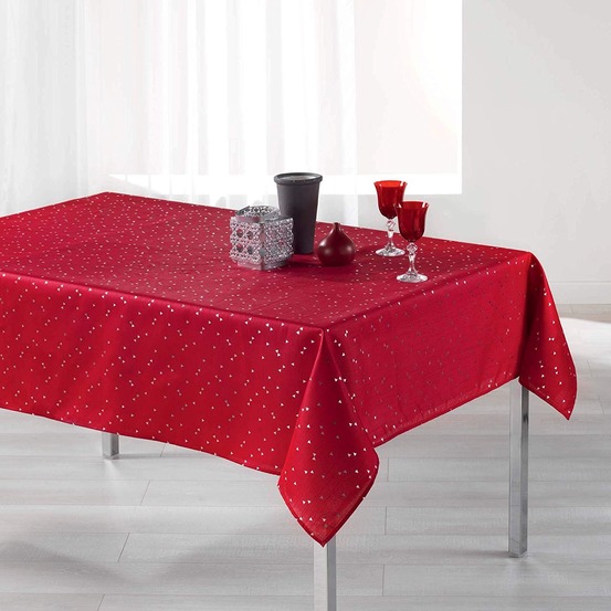 Nappe 150x200cm safina rouge
