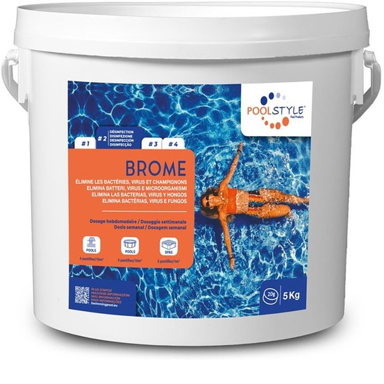 Brome lent pastille 5kg - 251554