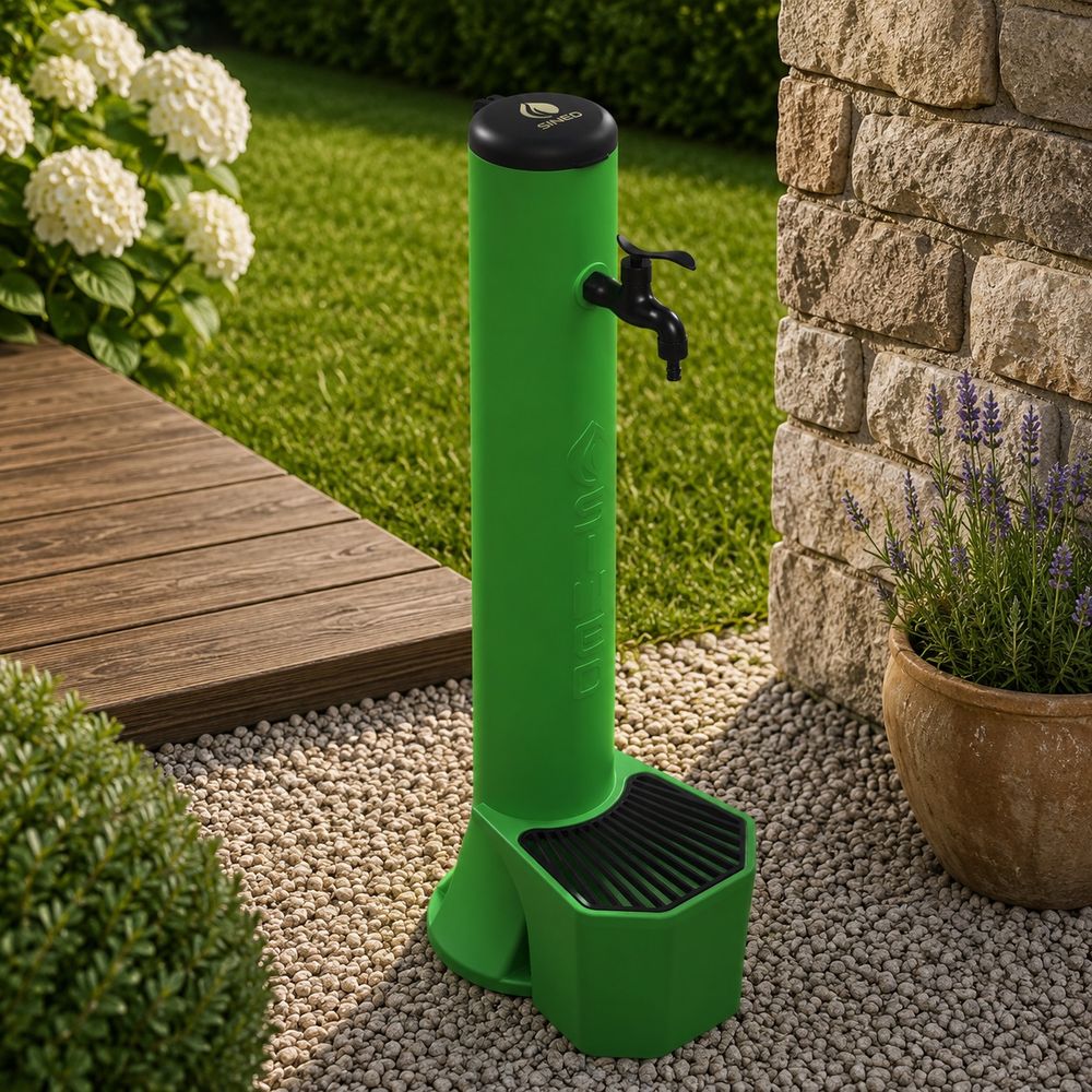 Kit de fontaine verte avec seau sinueux kit de fontaine verte triton fabrique en polyethylene hd