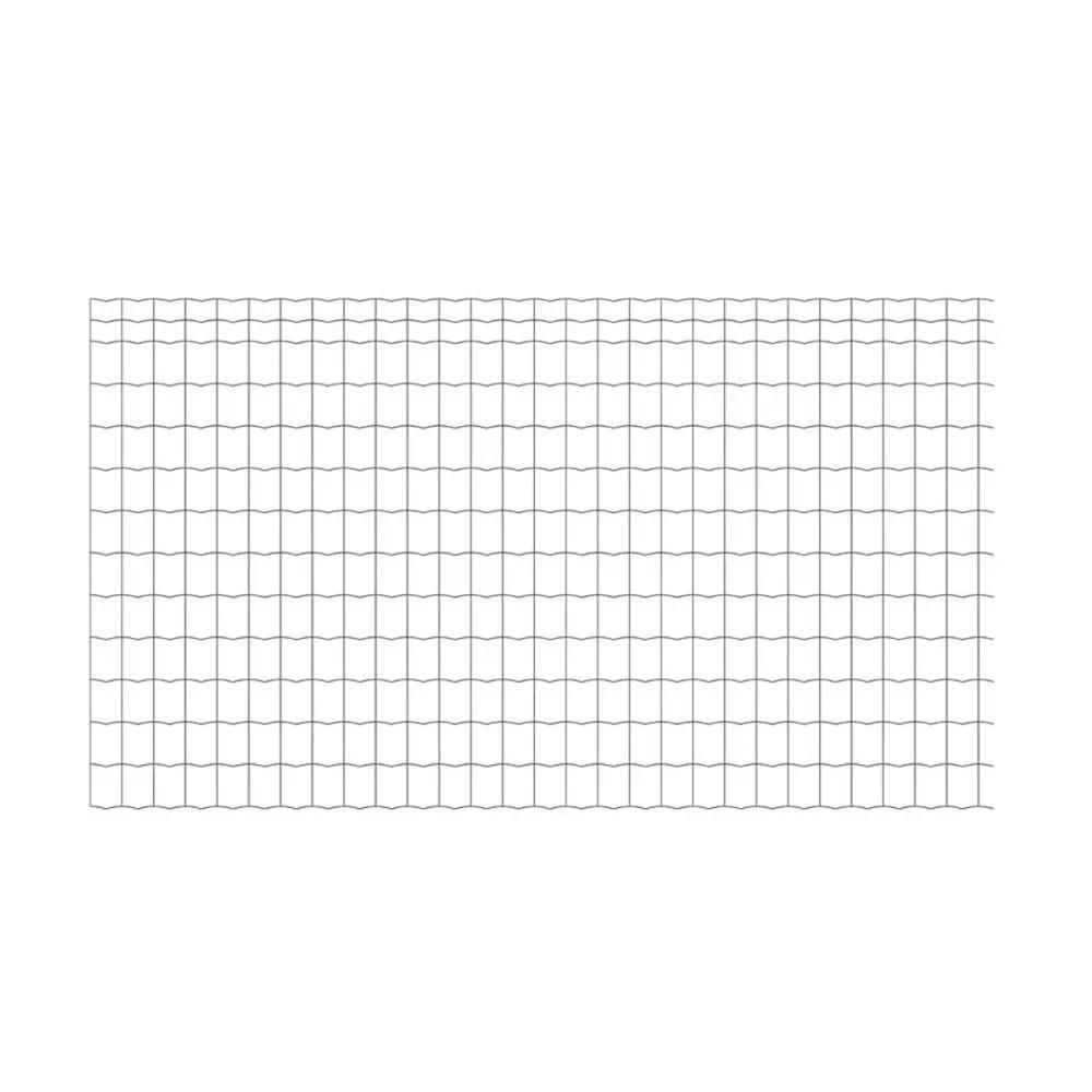 20 m de rouleau grillage soudé pvc - maille 100x50mm - fil 2,5mm - hauteur 1,50 m