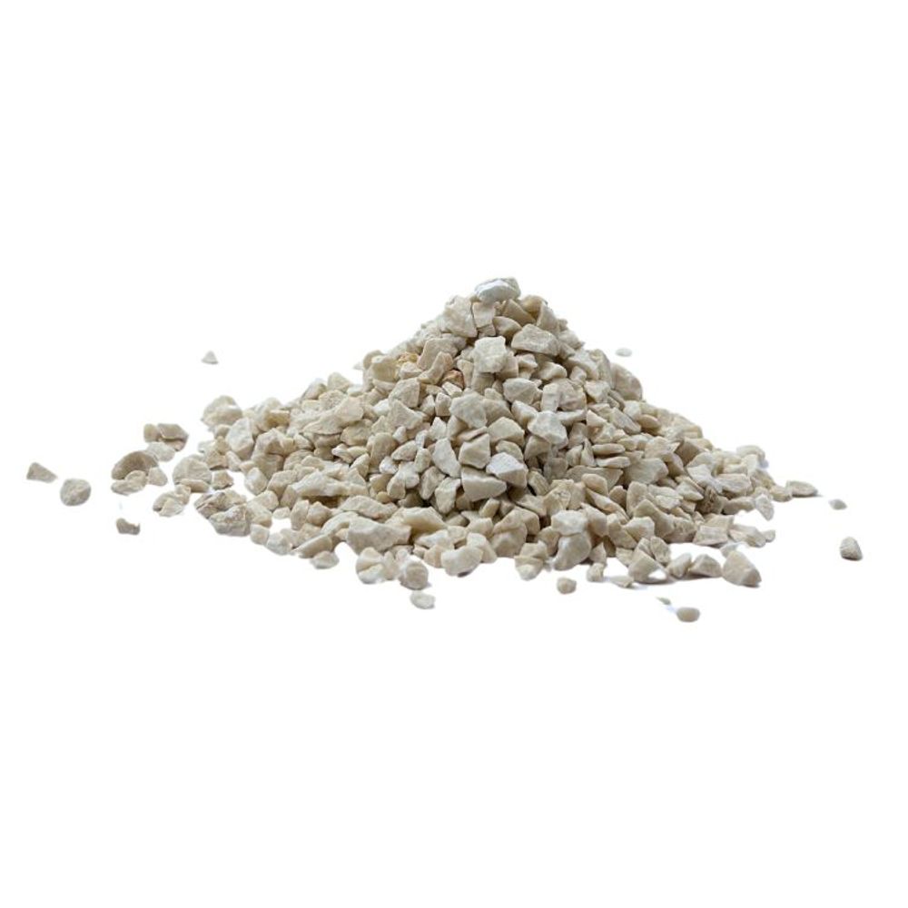 Pack 400kg gravier ivoire crème 2/6 mm (16 sacs x 25kg) - livraison standard