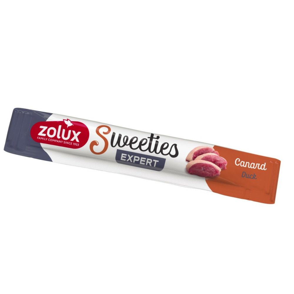 Stick crème canard sweeties 14 g pour chien
