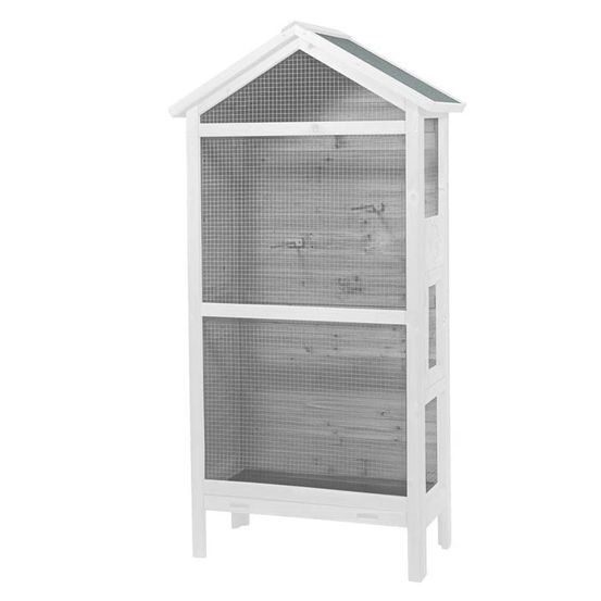 Volière asti cottage 82x40x160 cm bois