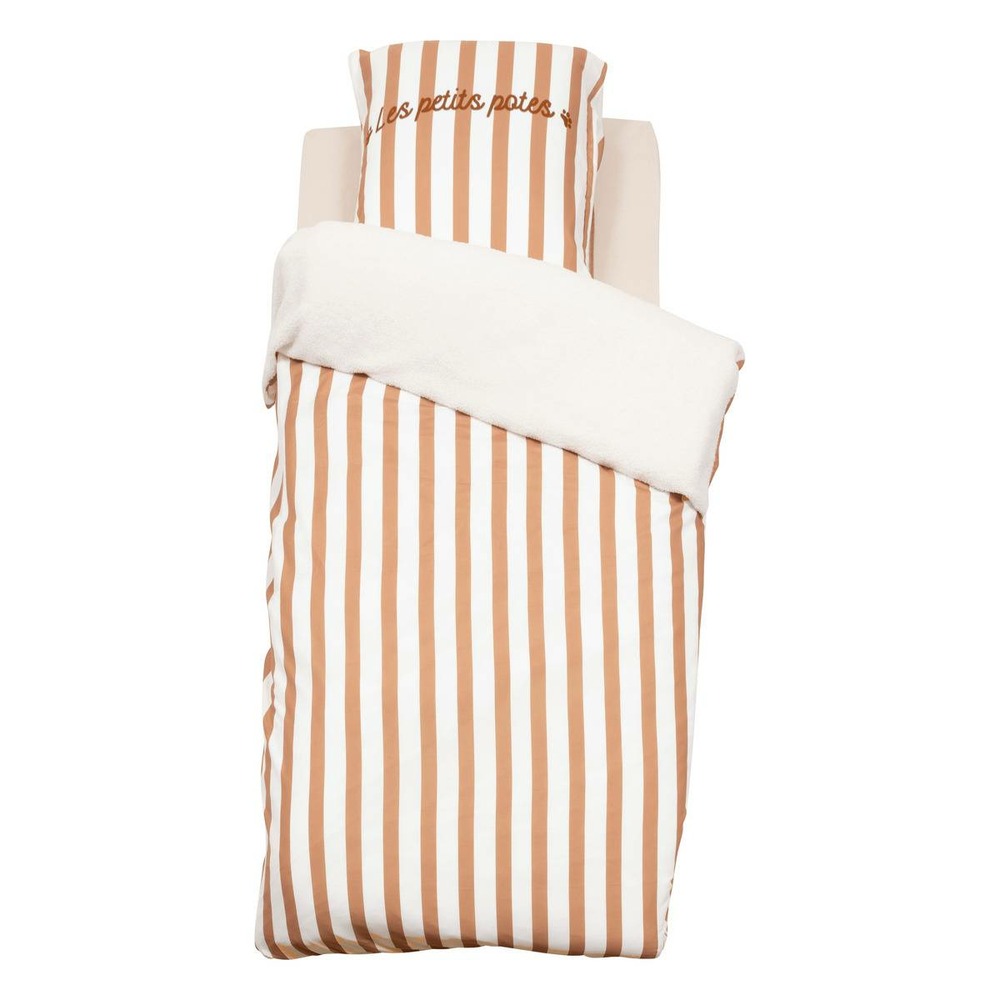 Parure de lit bouclette scott 140x200cm multicolore