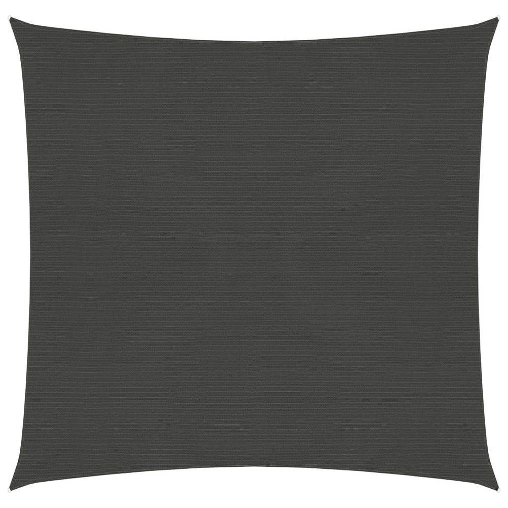 Voile d'ombrage 160 g/m² 4,5 x 4,5 m pehd anthracite