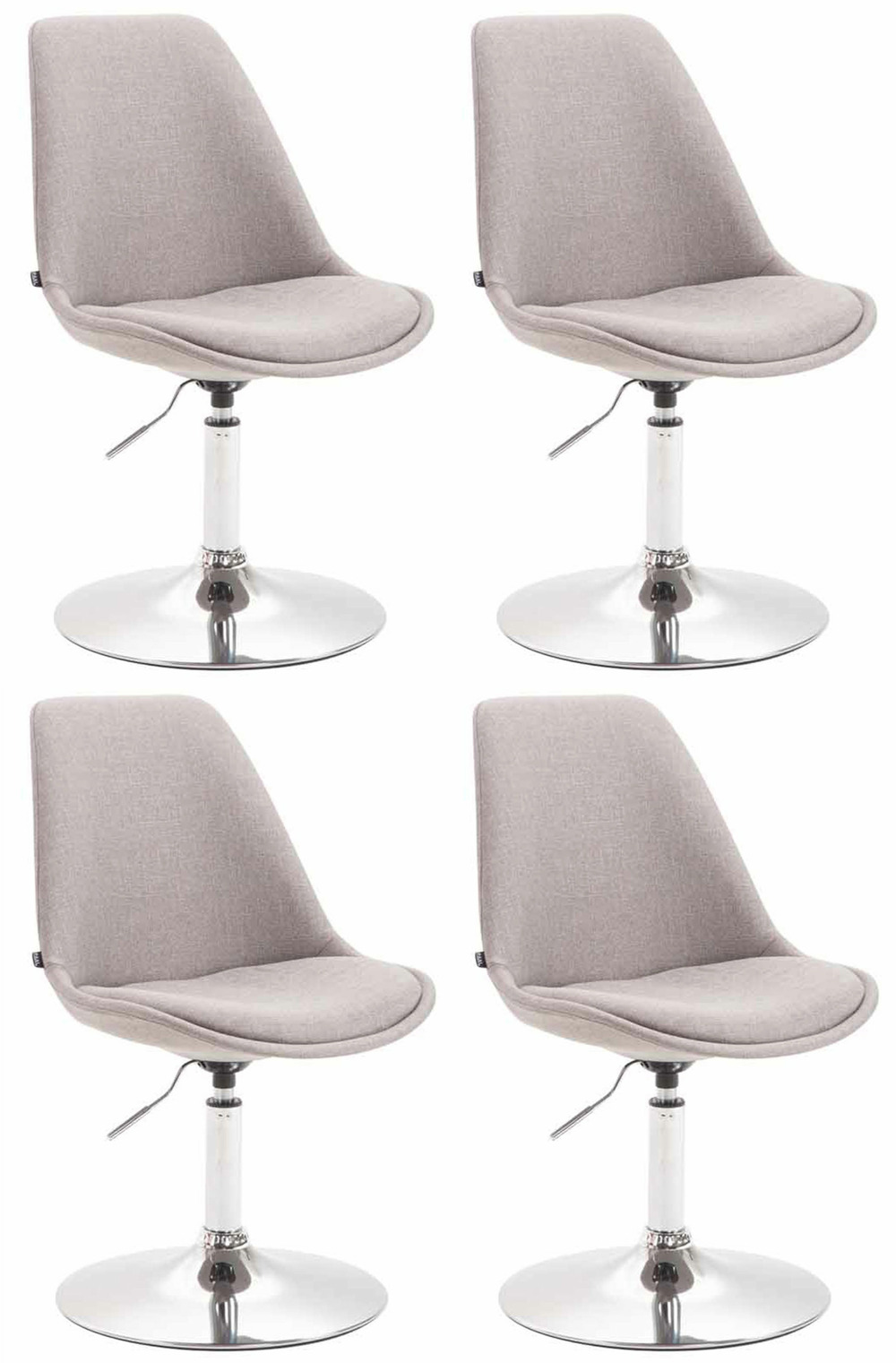 Lot de 4 chaises maverick c tissu